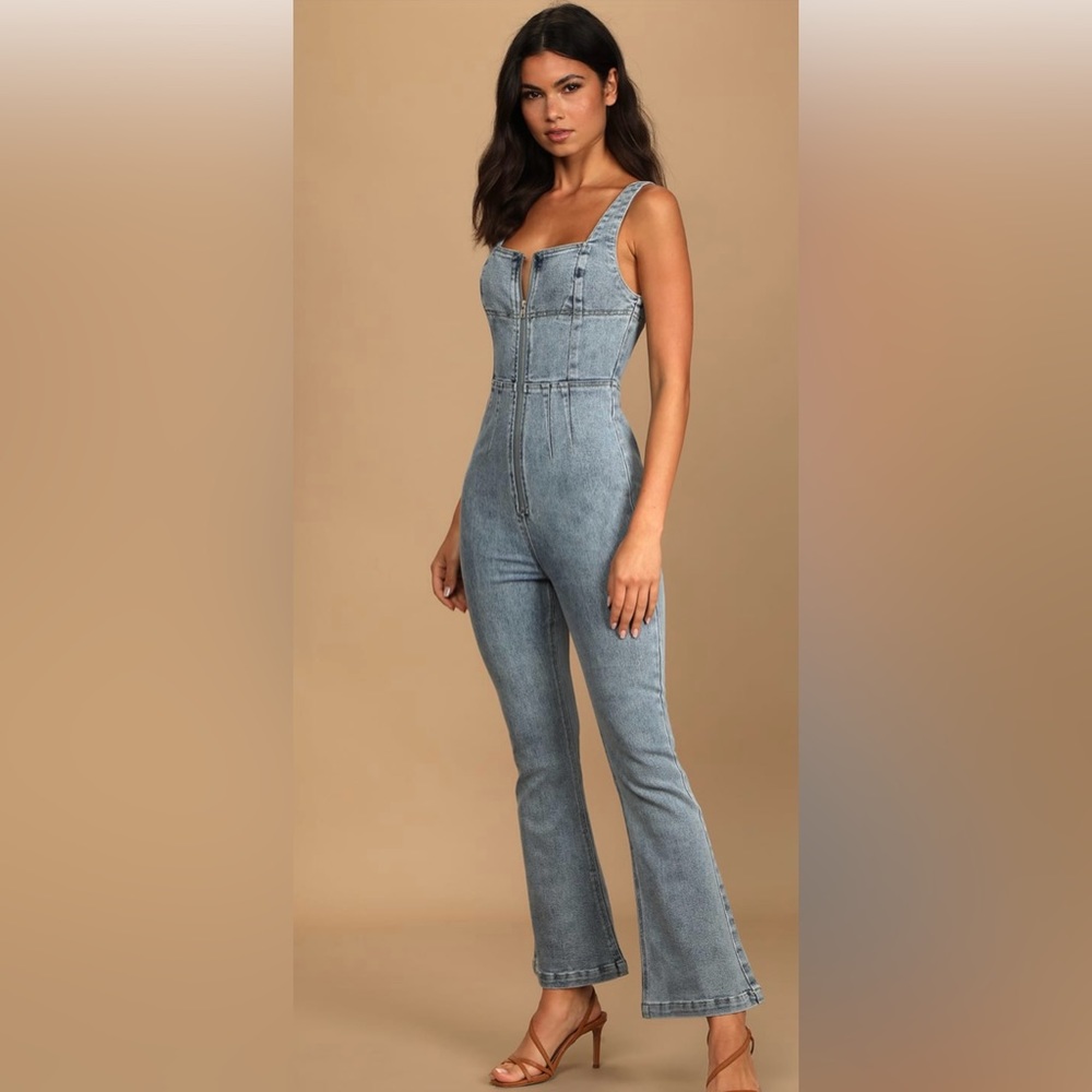 Lulu’s Denim Jumpsuit